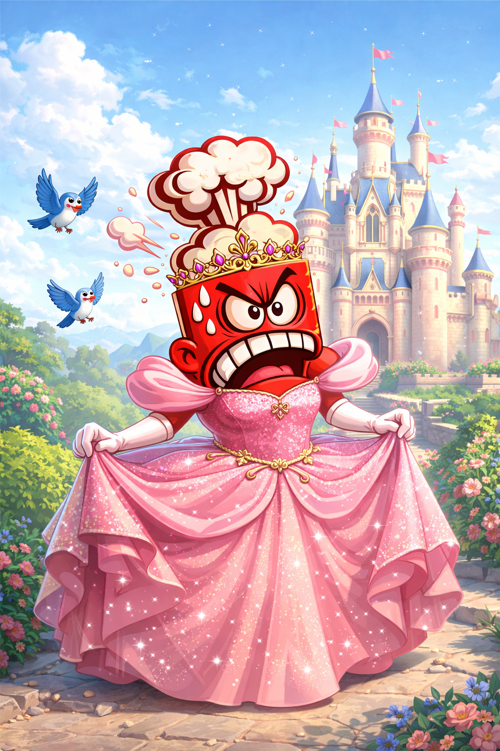 Ebook cover: Control Your Anger Like A F*cking Princess